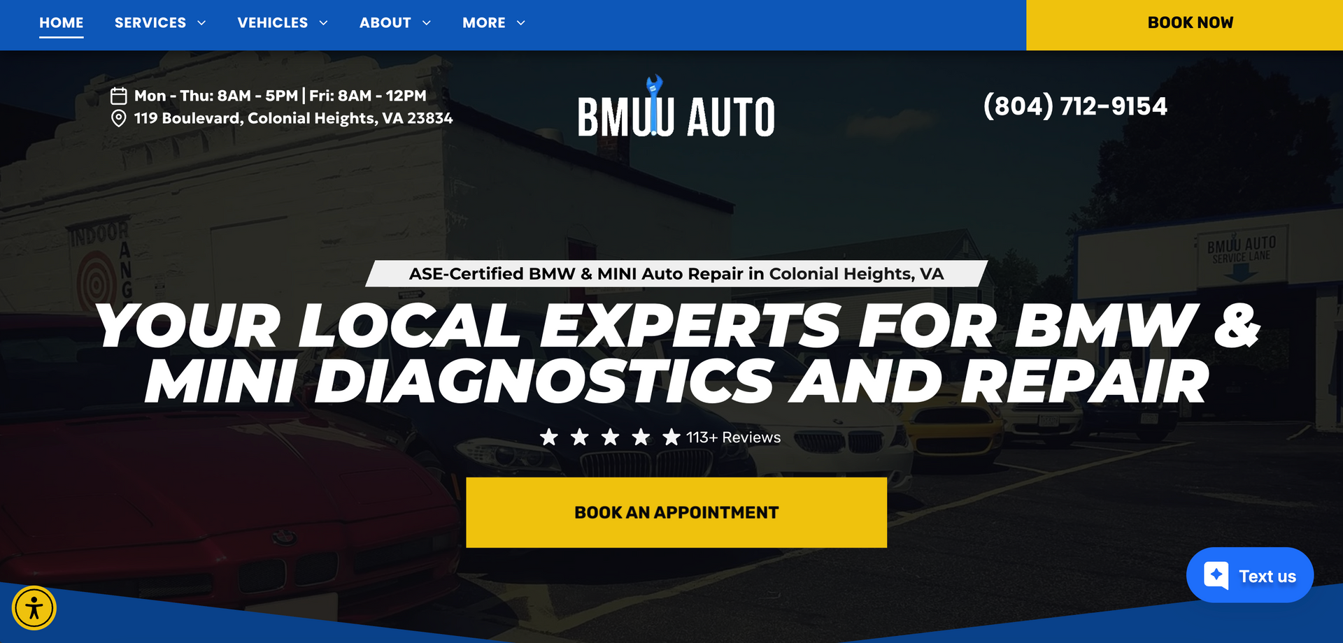 BMUU AUTO SERVICE in Colonial Heights, VA