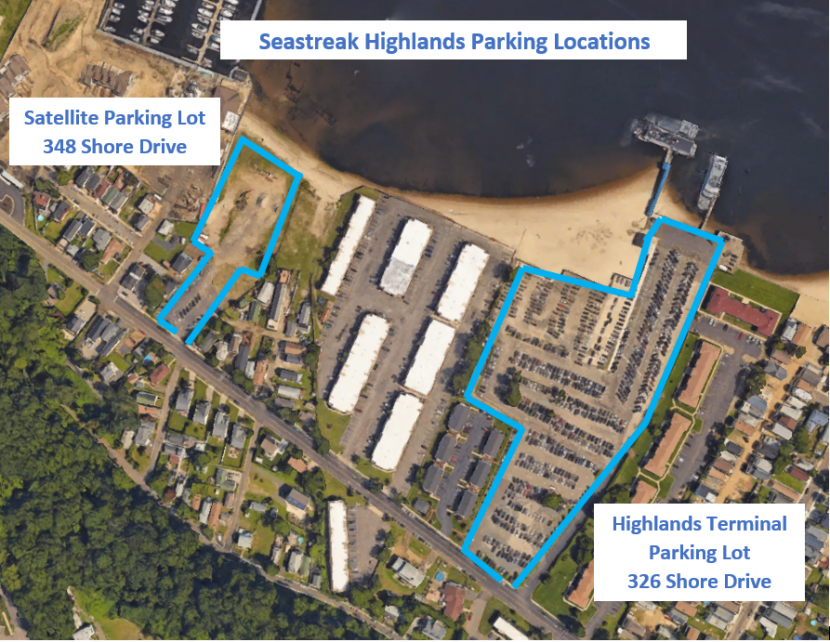 Seastreak Ferry Terminal at Highlands in Highlands, NJ