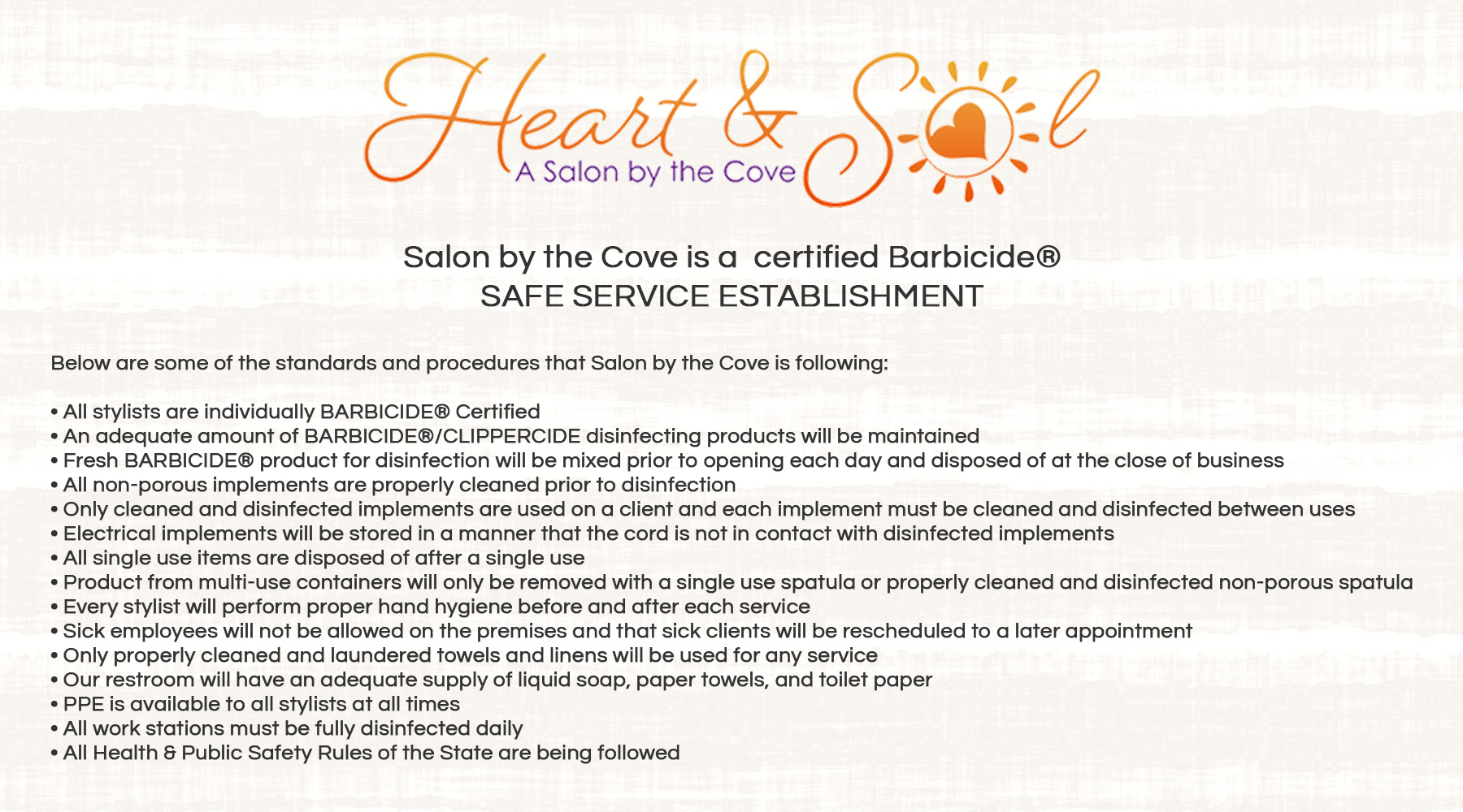 Salon By The Cove in Solana Beach, CA