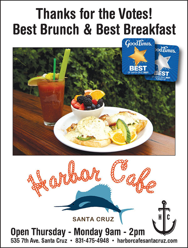 Harbor Café in Santa Cruz, CA