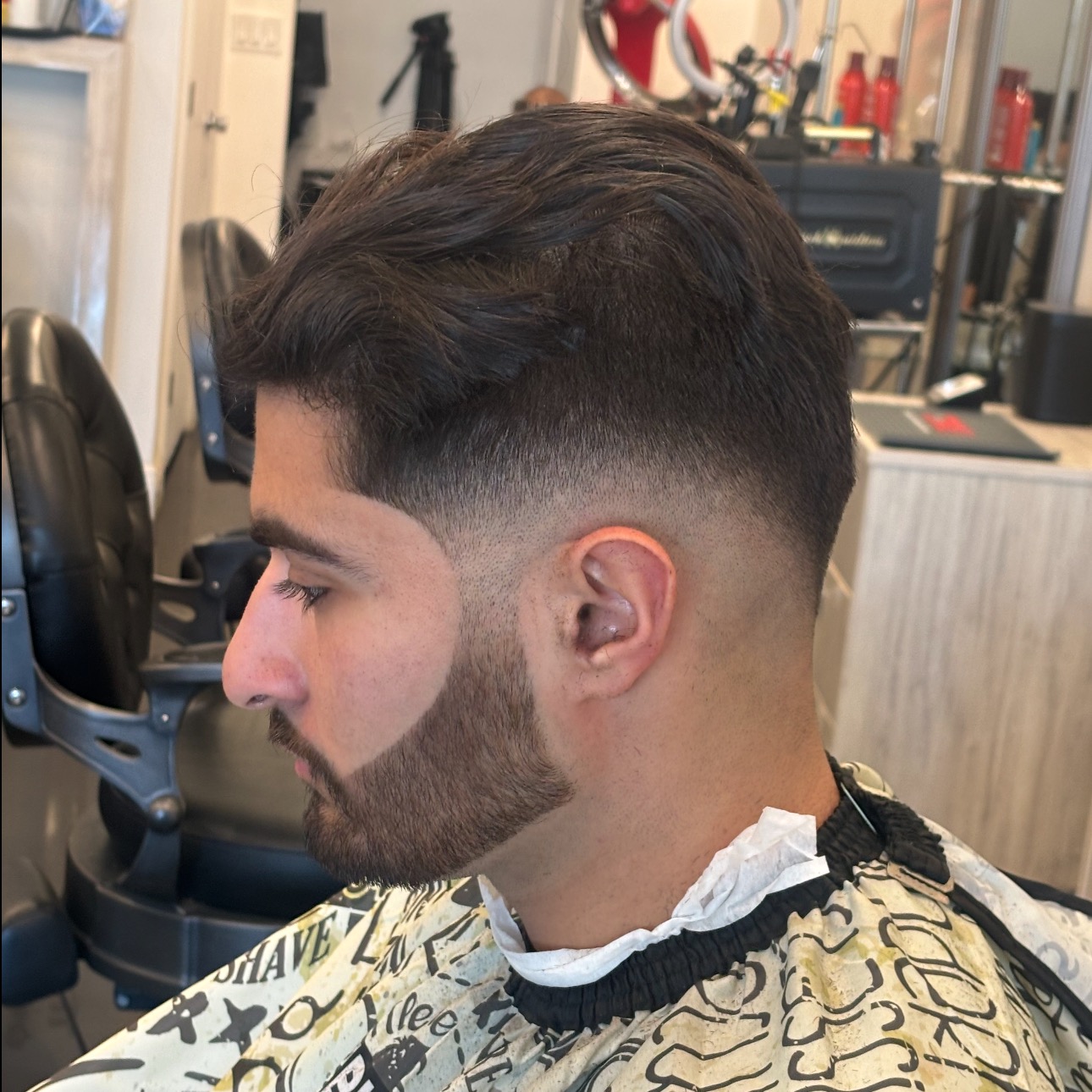 Tai Lorenz Cuts in Miami Beach, FL (4)