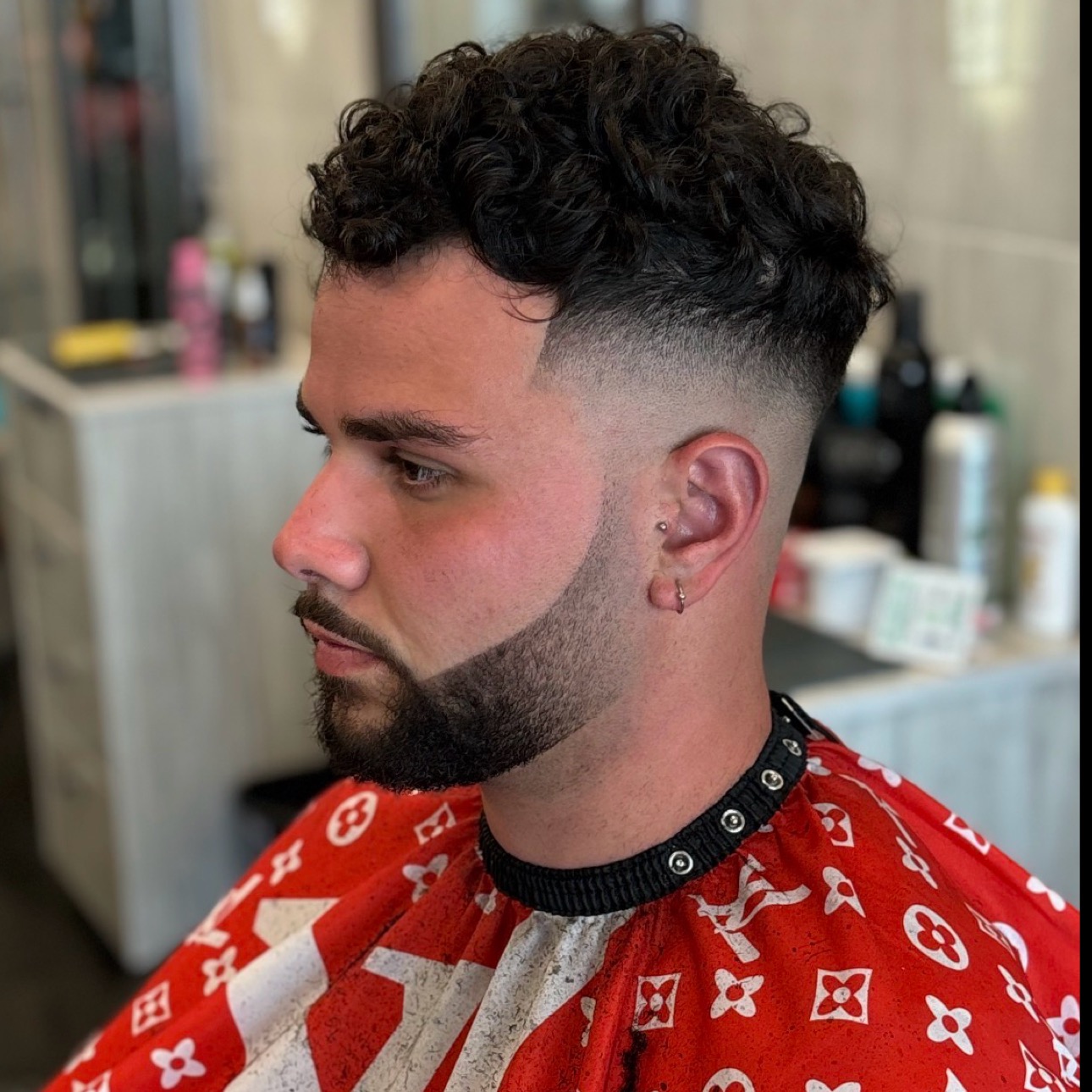 Tai Lorenz Cuts in Miami Beach, FL (6)