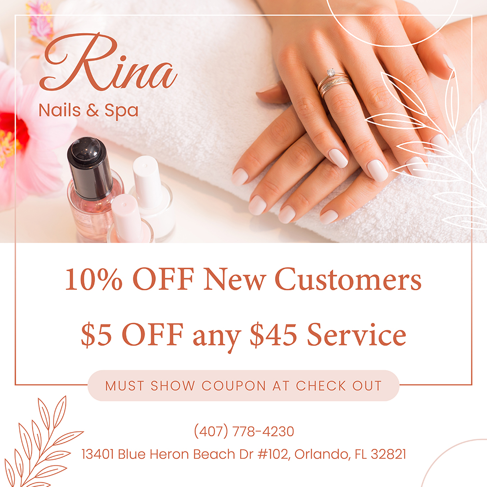 Rina Nails & Spa in Orlando, FL