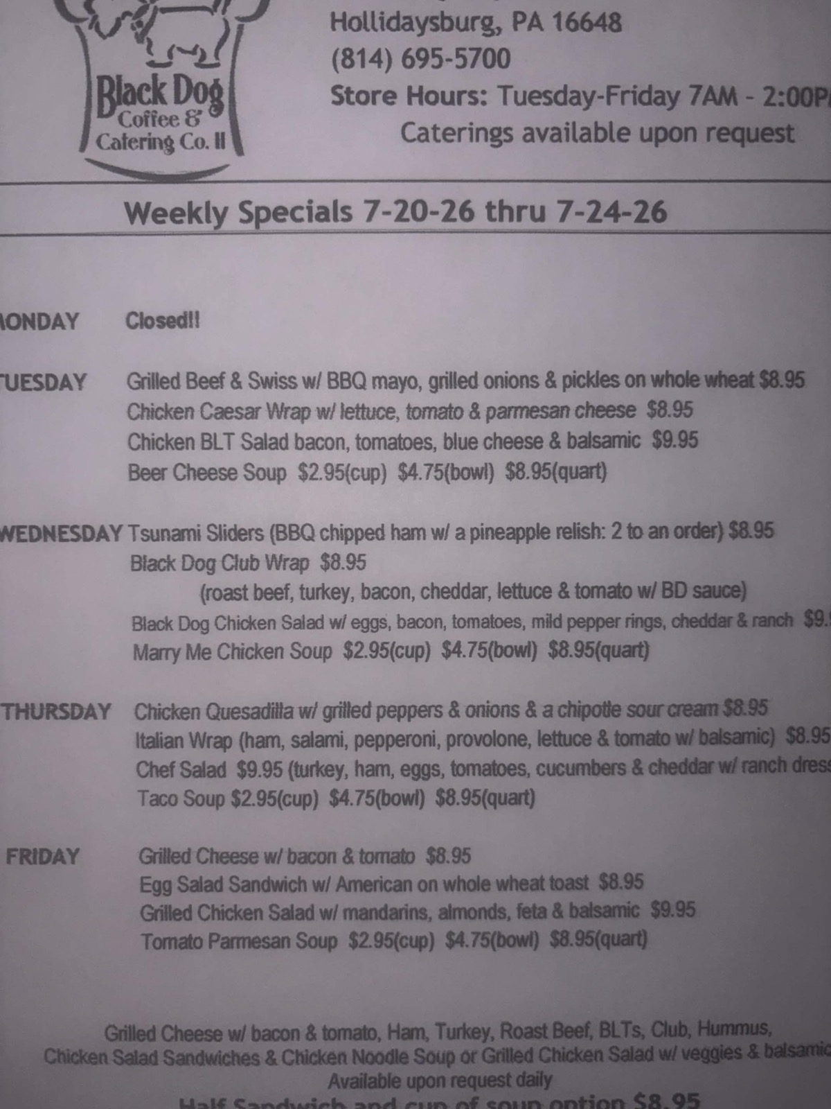 Black Dog Coffee & Catering in Hollidaysburg, PA (4)