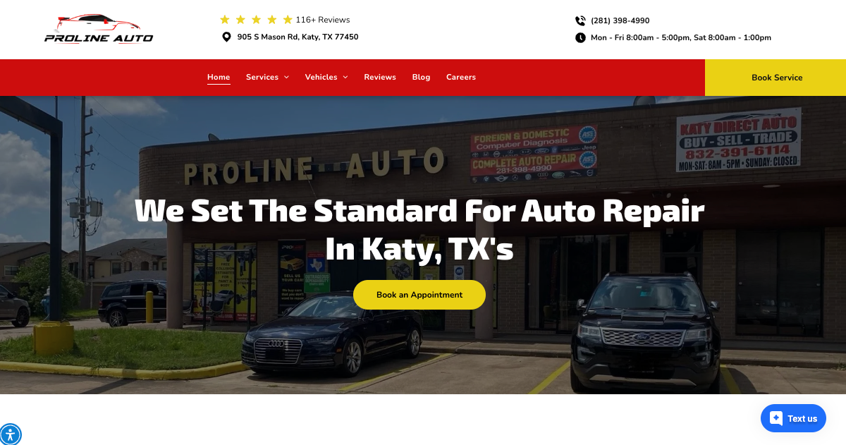 Proline Auto in Katy, TX (2)