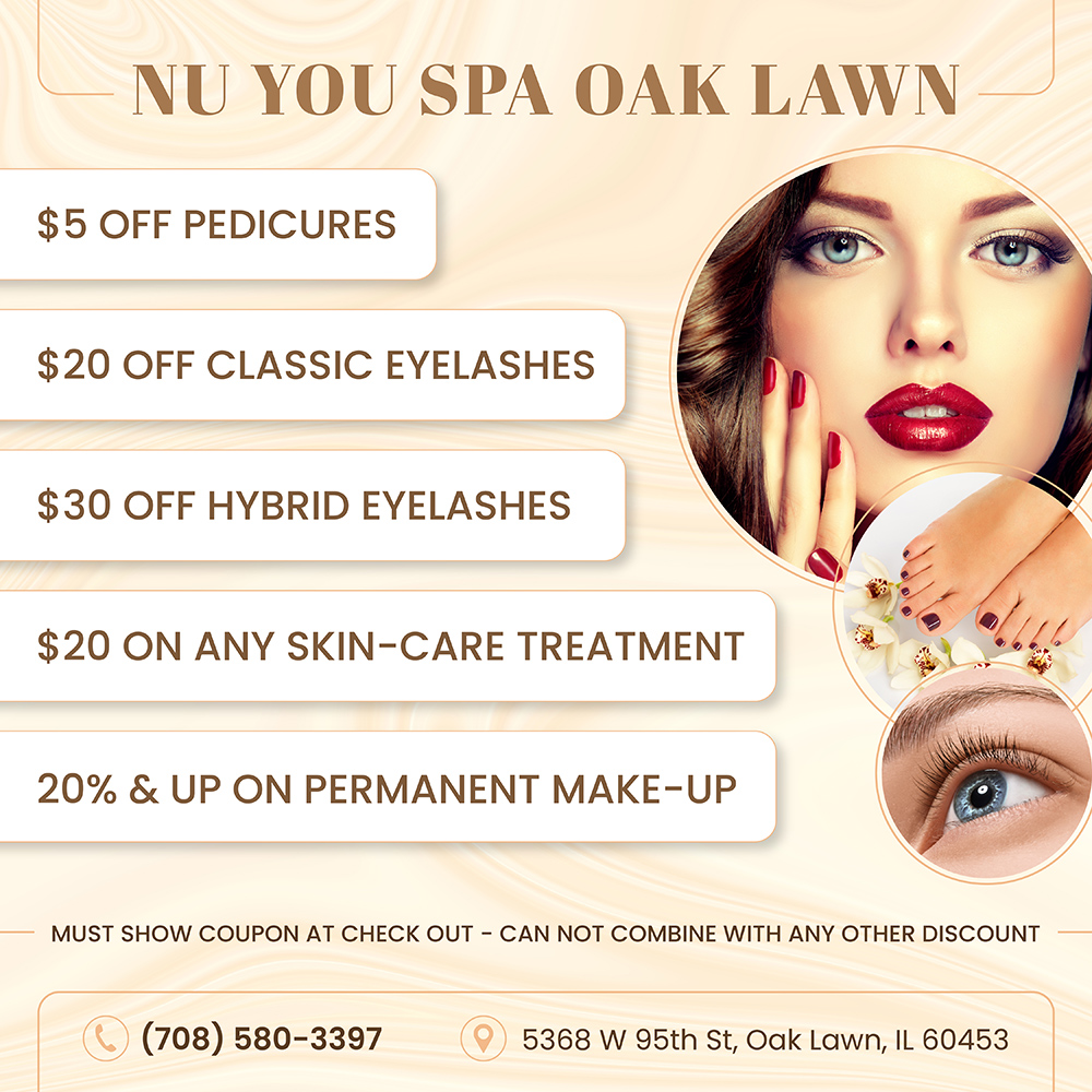 Nu You Spa (15% OFF New Customer - Nail Service only) in Oak Lawn, IL