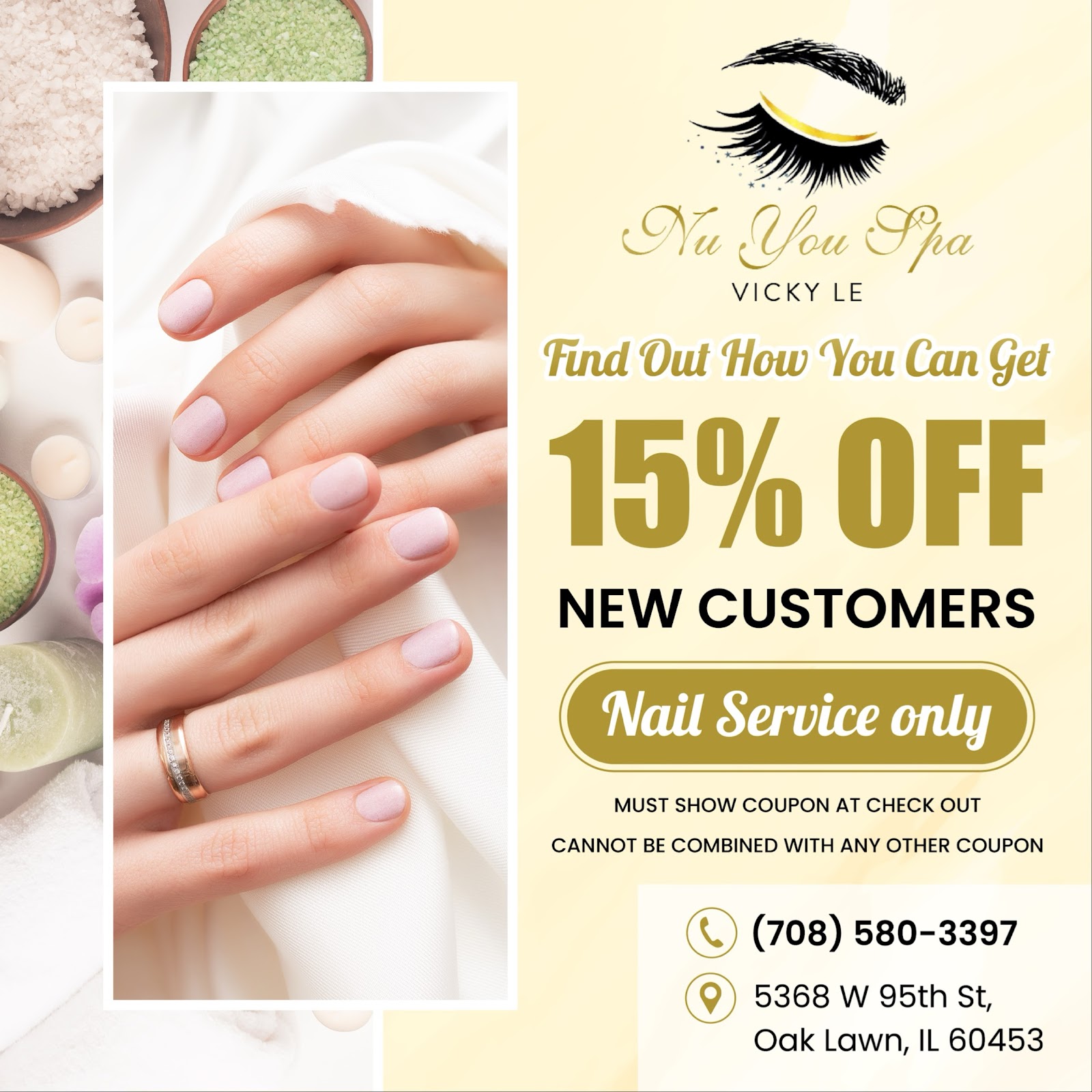 Nu You Spa (15% OFF New Customer - Nail Service only) in Oak Lawn, IL (3)