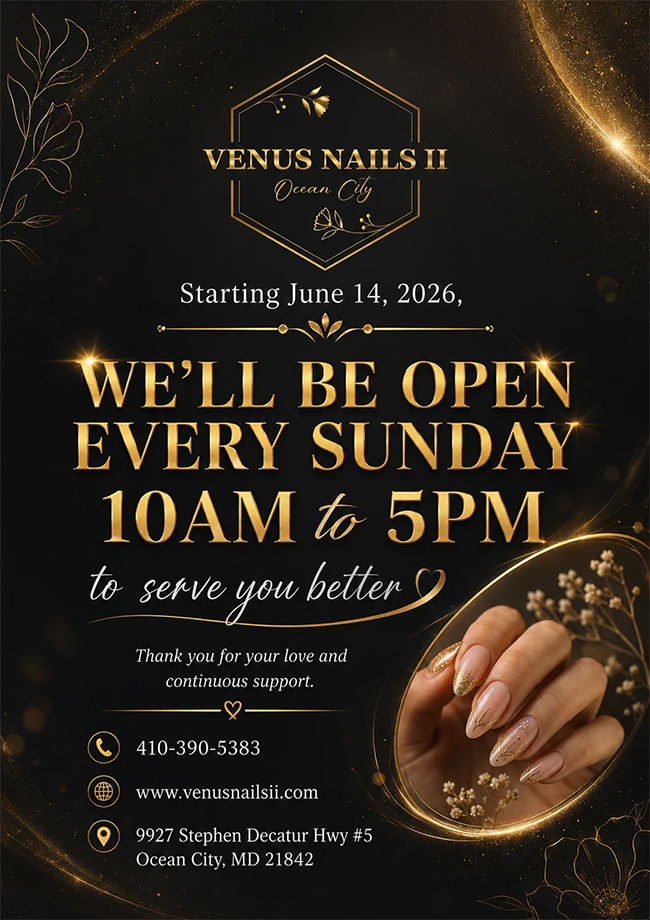 Venus Nails II Ocean City in Ocean City, MD