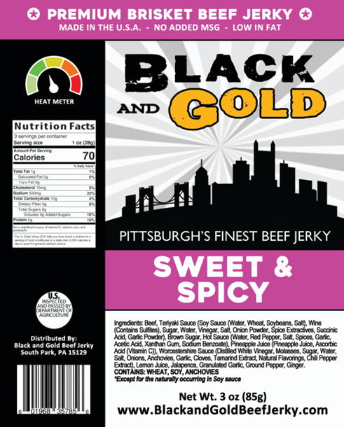 Black and Gold Beef Jerky in Beech Creek, PA (3)