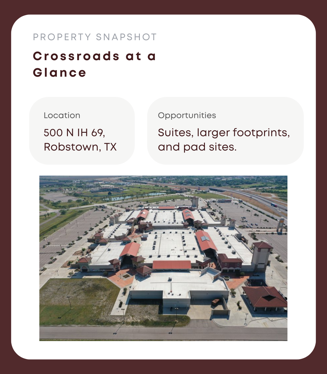 Crossroads District in Robstown, TX