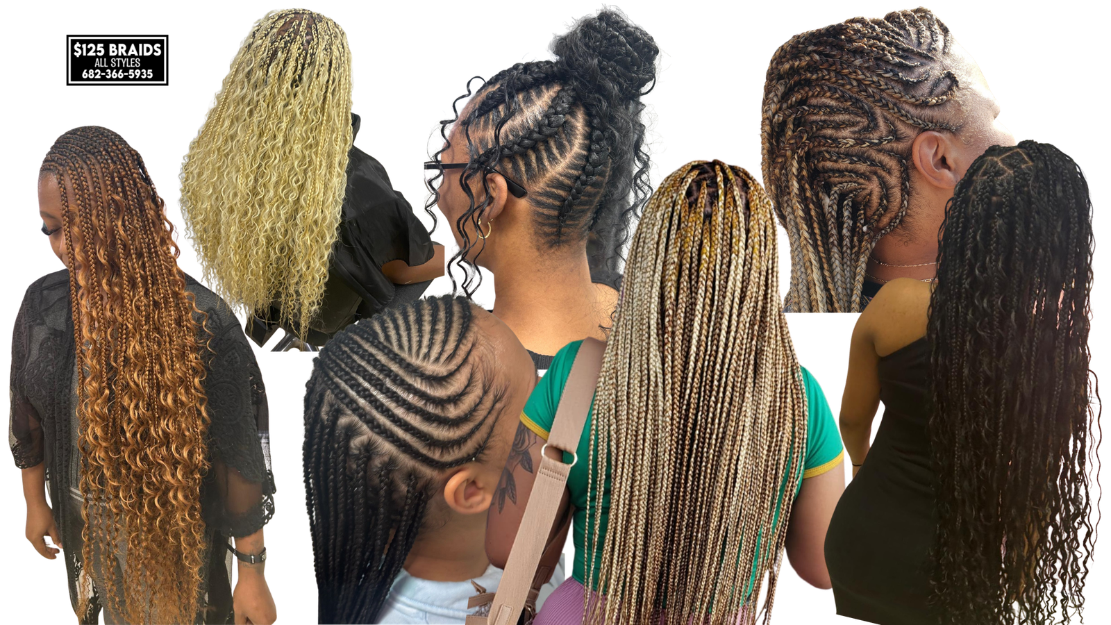$125 African Braids in Fort Worth, TX