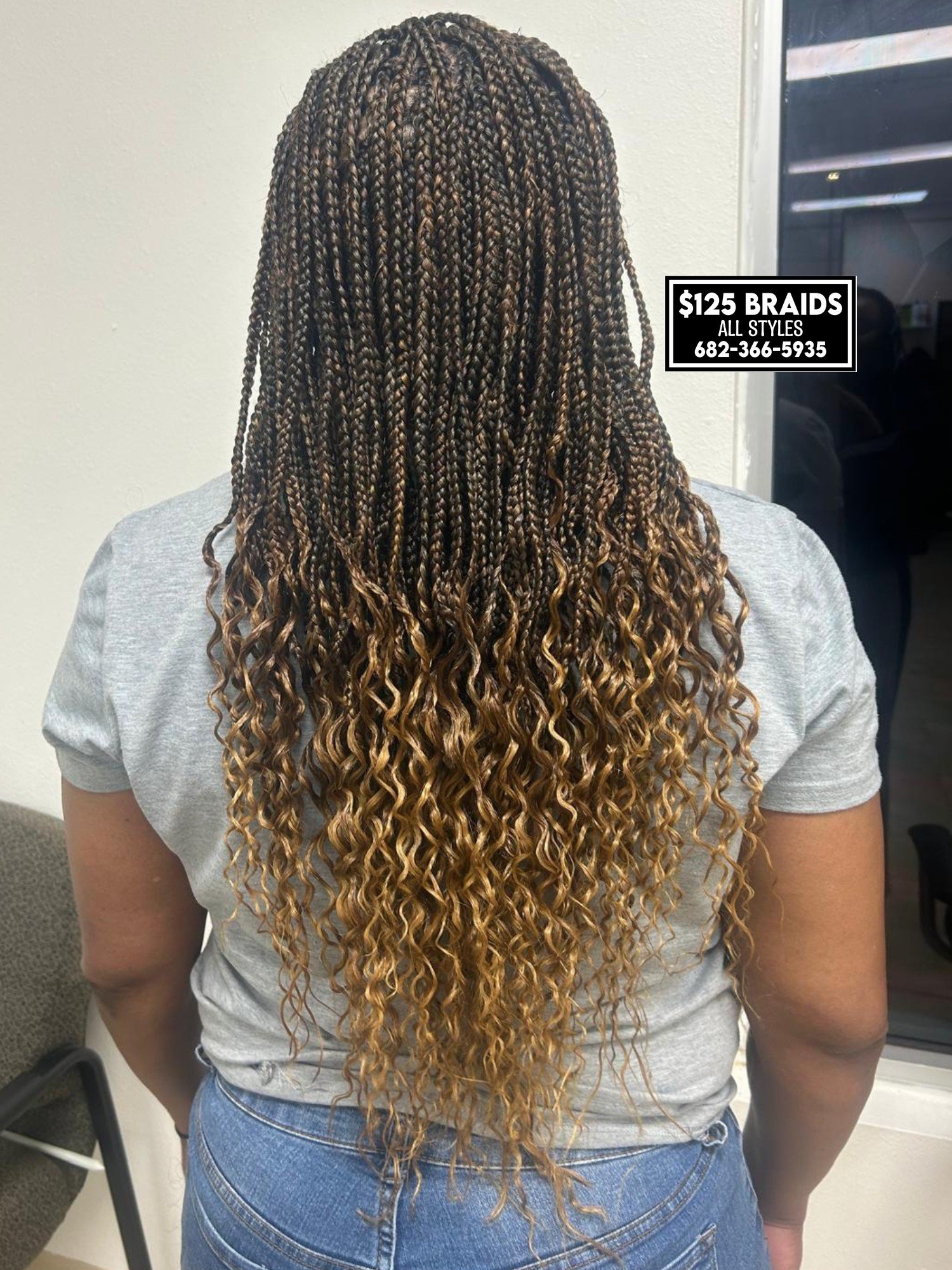 $125 African Braids in Fort Worth, TX (3)