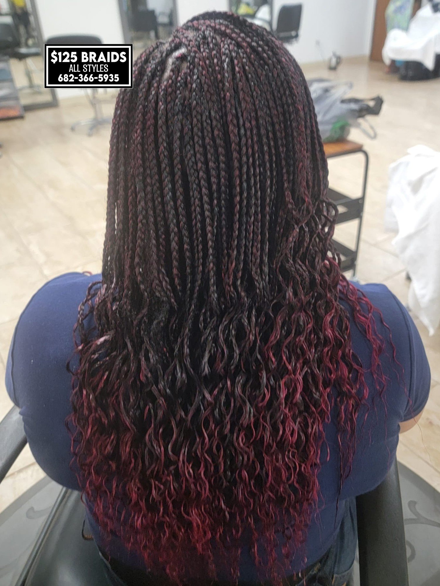$125 African Braids in Fort Worth, TX (5)