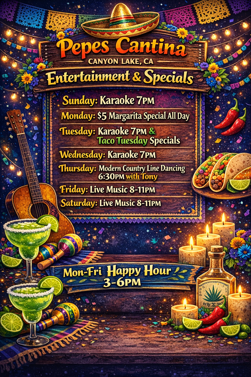Pepe's Mexican Restaurant & Cantina in Canyon Lake, CA