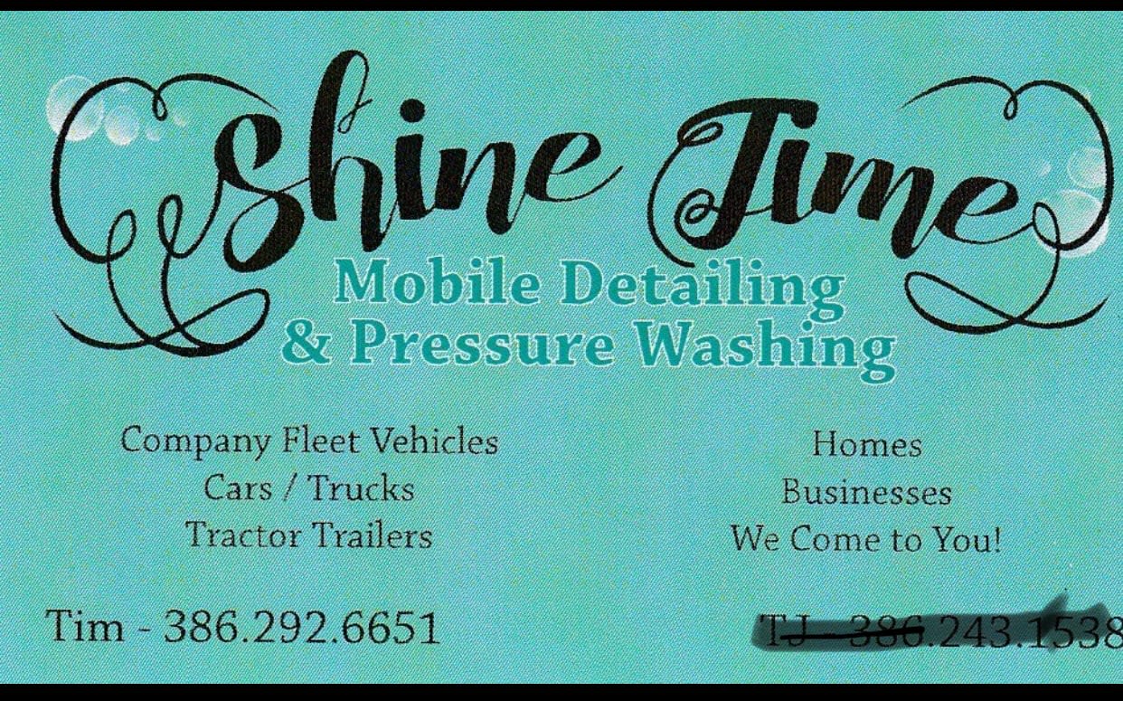 Shine Time Mobile Detailing & Pressure Washing in Lake City, FL