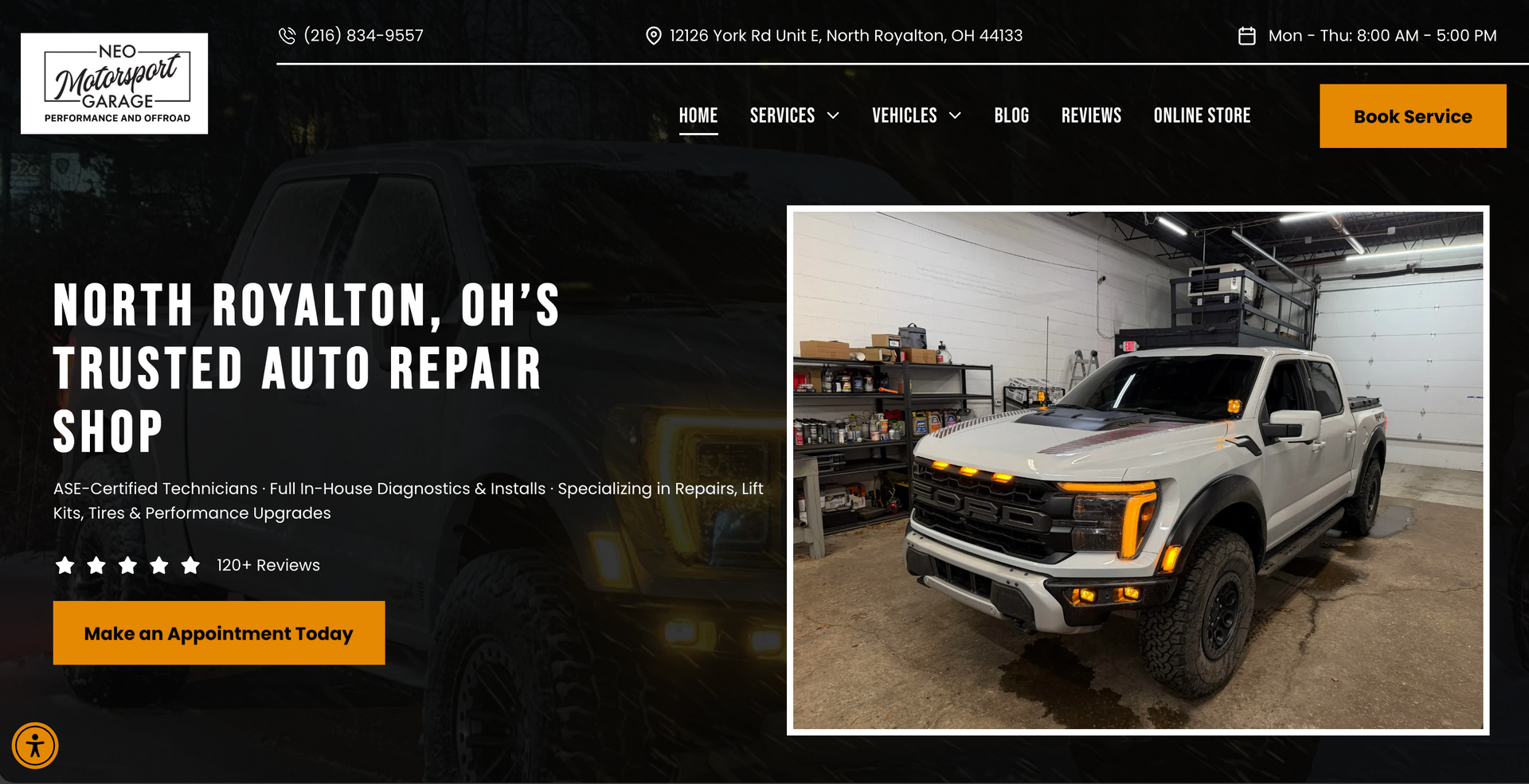 NEO Motorsport Garage - NMG (Automotive, Off-Road & Performance) in North Royalton, OH