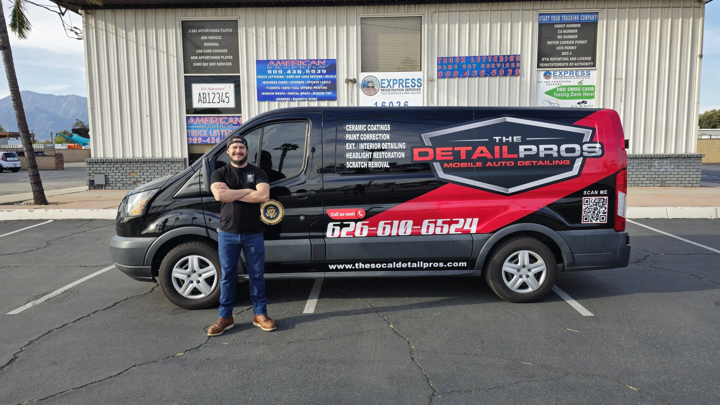 American Graphics LLC/ Truck Lettering in Fontana, CA (5)