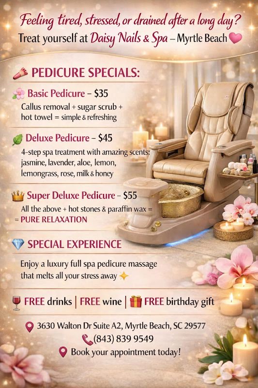 Daisy Nails & Spa in Myrtle Beach, SC