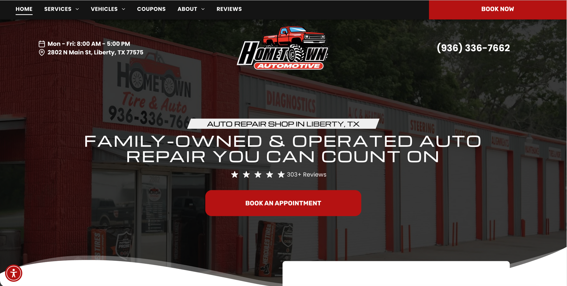 Hometown Tire & Auto in Liberty, TX
