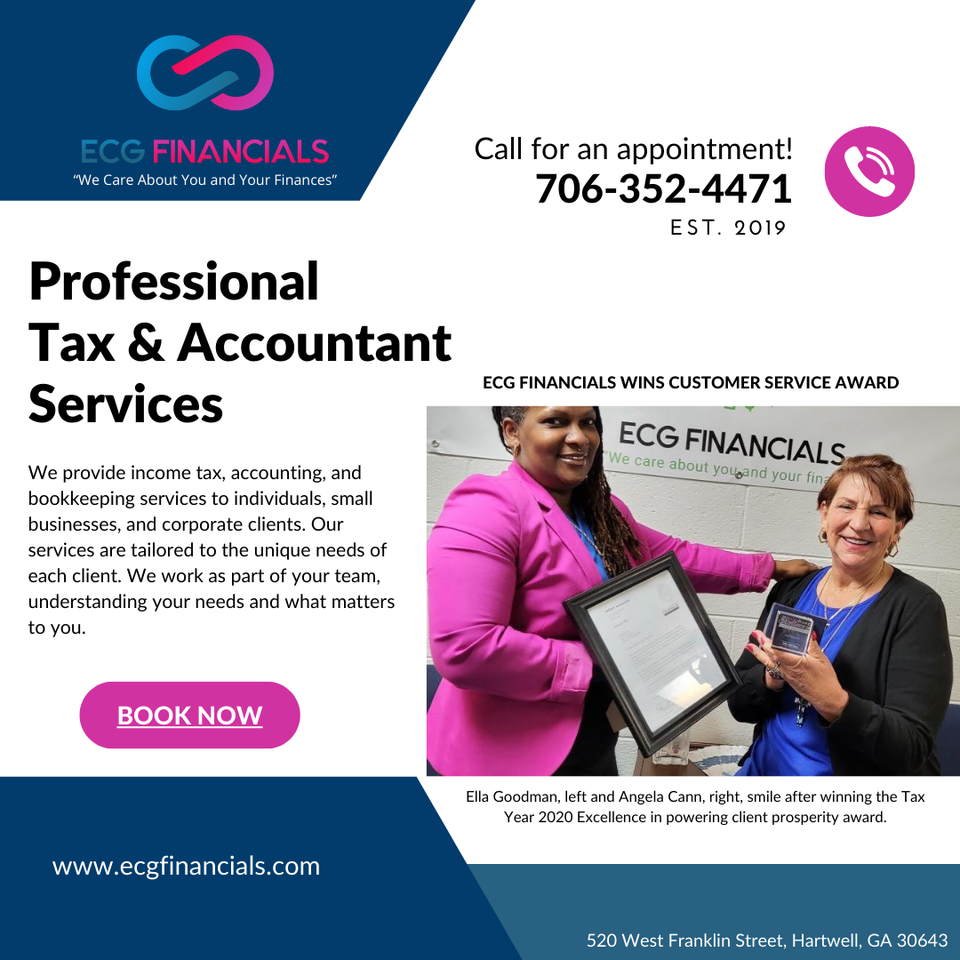 ECG FINANCIALS LLC in Hartwell, GA