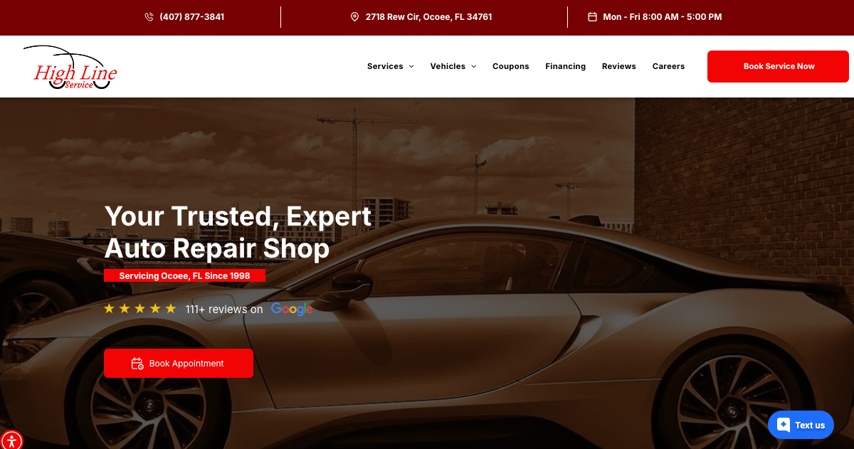 High Line Service and Repair in Ocoee, FL
