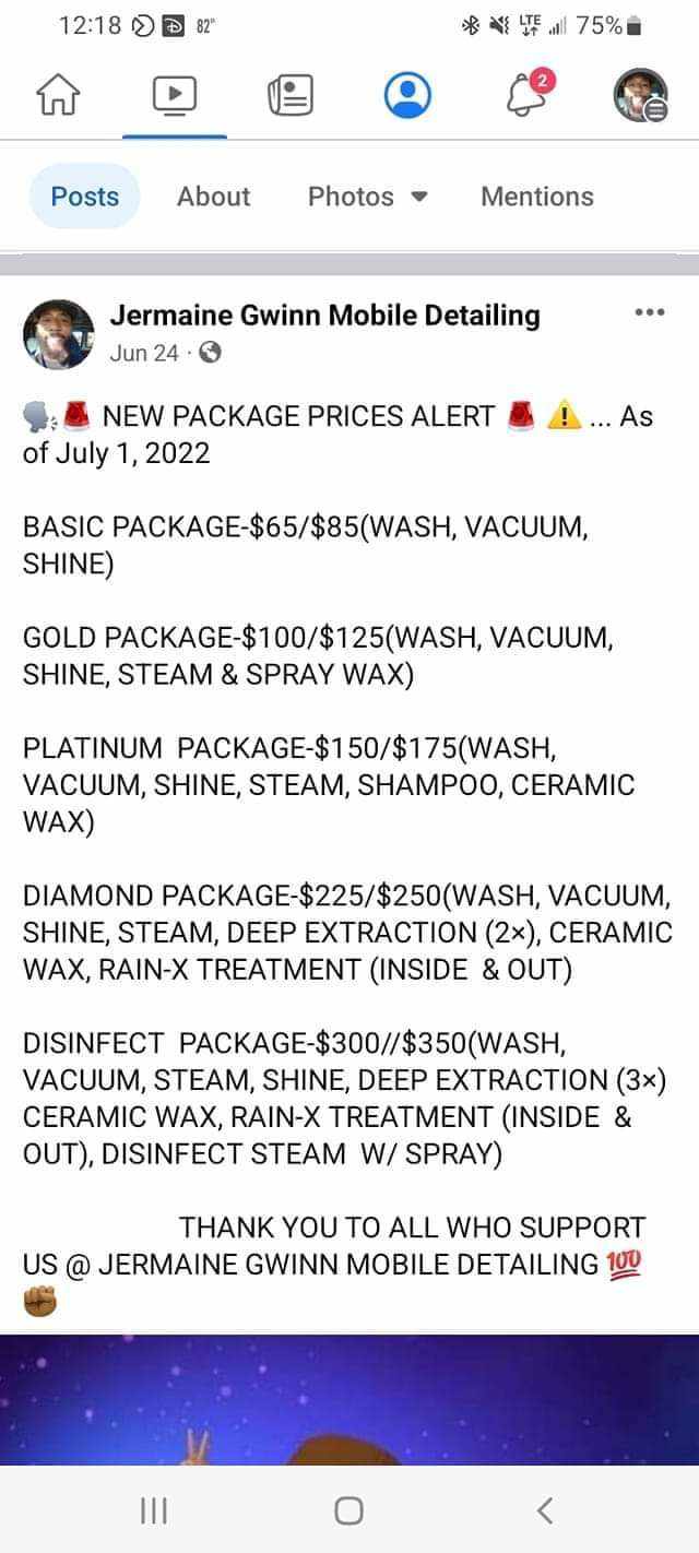 Jermaine Gwinn Mobile Detailing in Live Oak, FL (2)