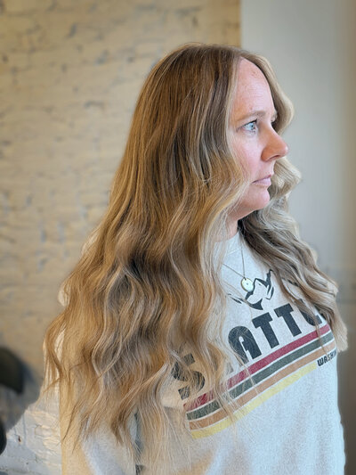 Kimber Chapman- Balayage & Invisible Bead Extensions @ Tone Salon in Fortville, IN (6)
