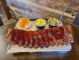 Log Cabin Barbecue in Elkton, VA (2)