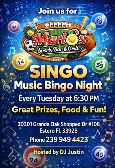 Mario's Sports Bar & Grill in Estero, FL (6)