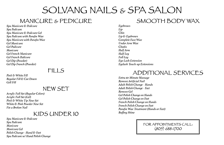 Solvang Nail & Spa Salon in Solvang, CA (6)