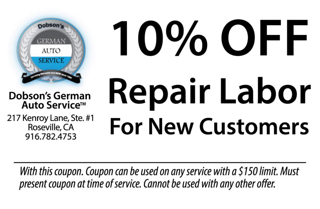 Dobson's German Auto Service in Roseville, CA