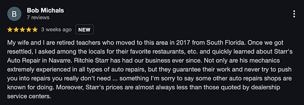 Starr's Auto Repair in Navarre, FL (4)