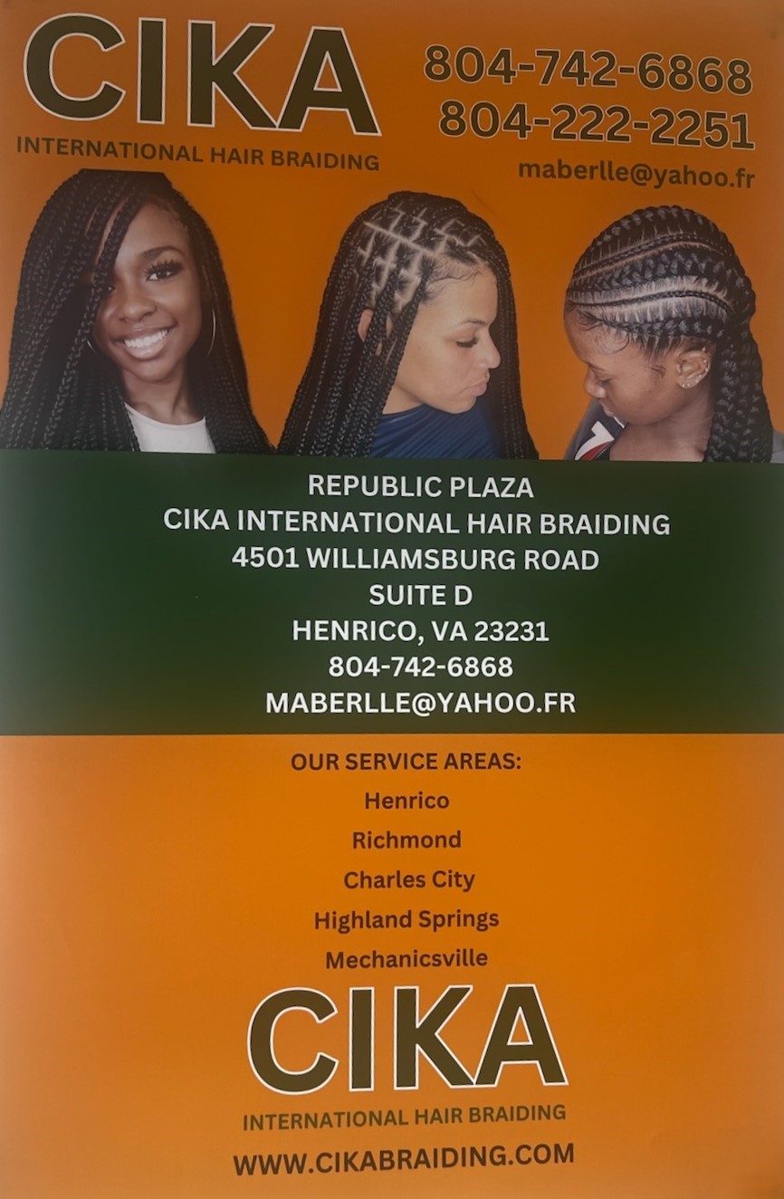 Cika International Hair Braiding in Henrico, VA