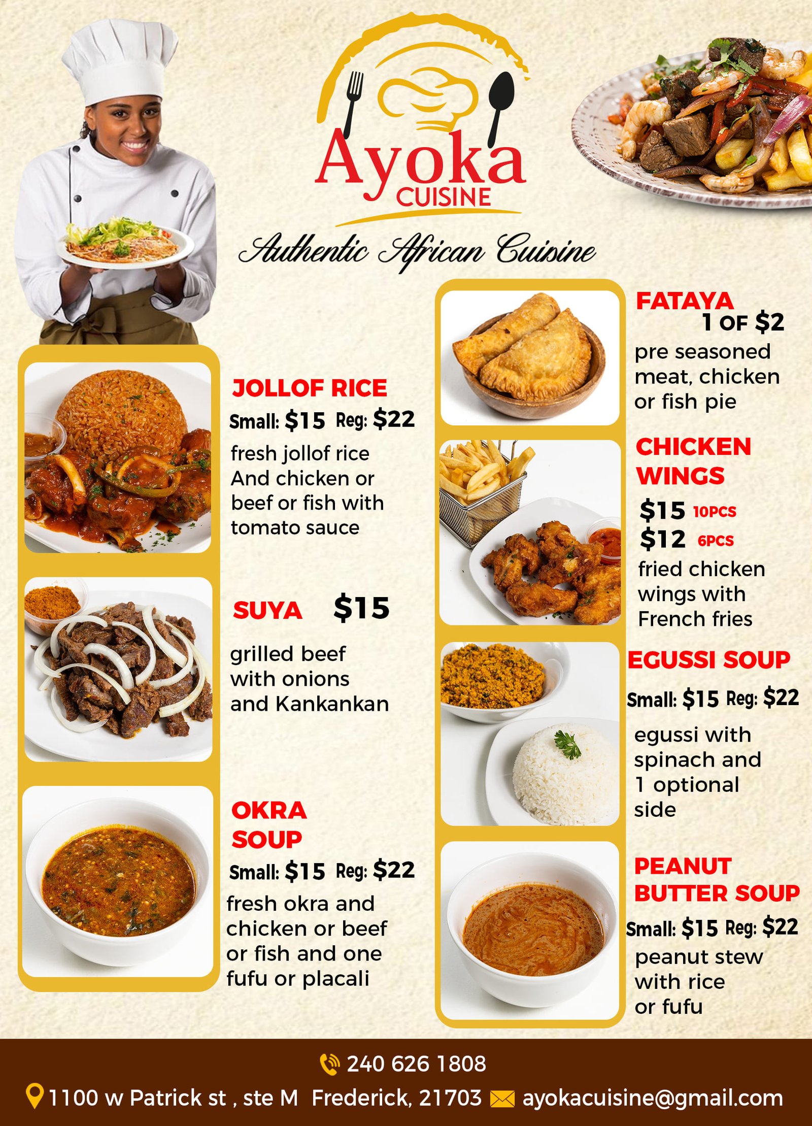 Ayoka African Cuisine in Frederick, MD (3)