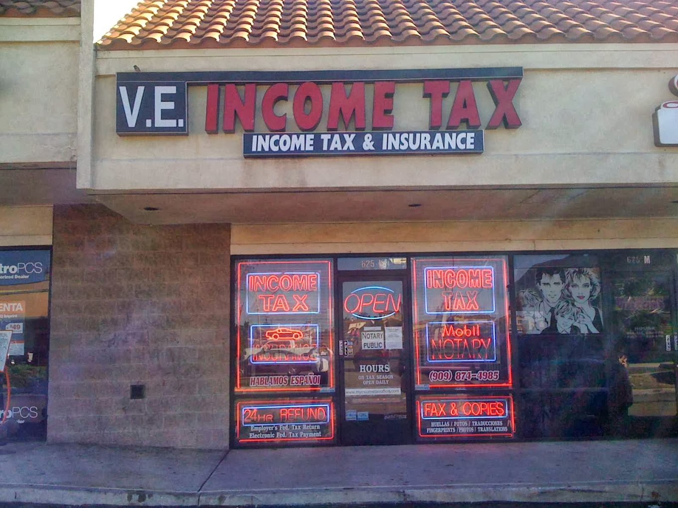 V.E. INCOME TAX & INSURANCE SERVICE in Rialto, CA (2)