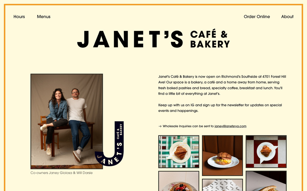 Janet’s Cafe & Bakery in Richmond, VA