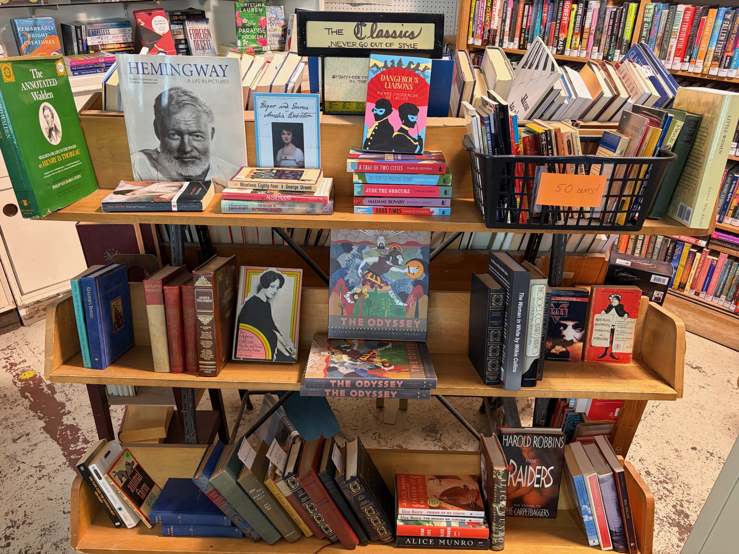 The Friends' Used Book Store at the Warehouse in Cincinnati, OH