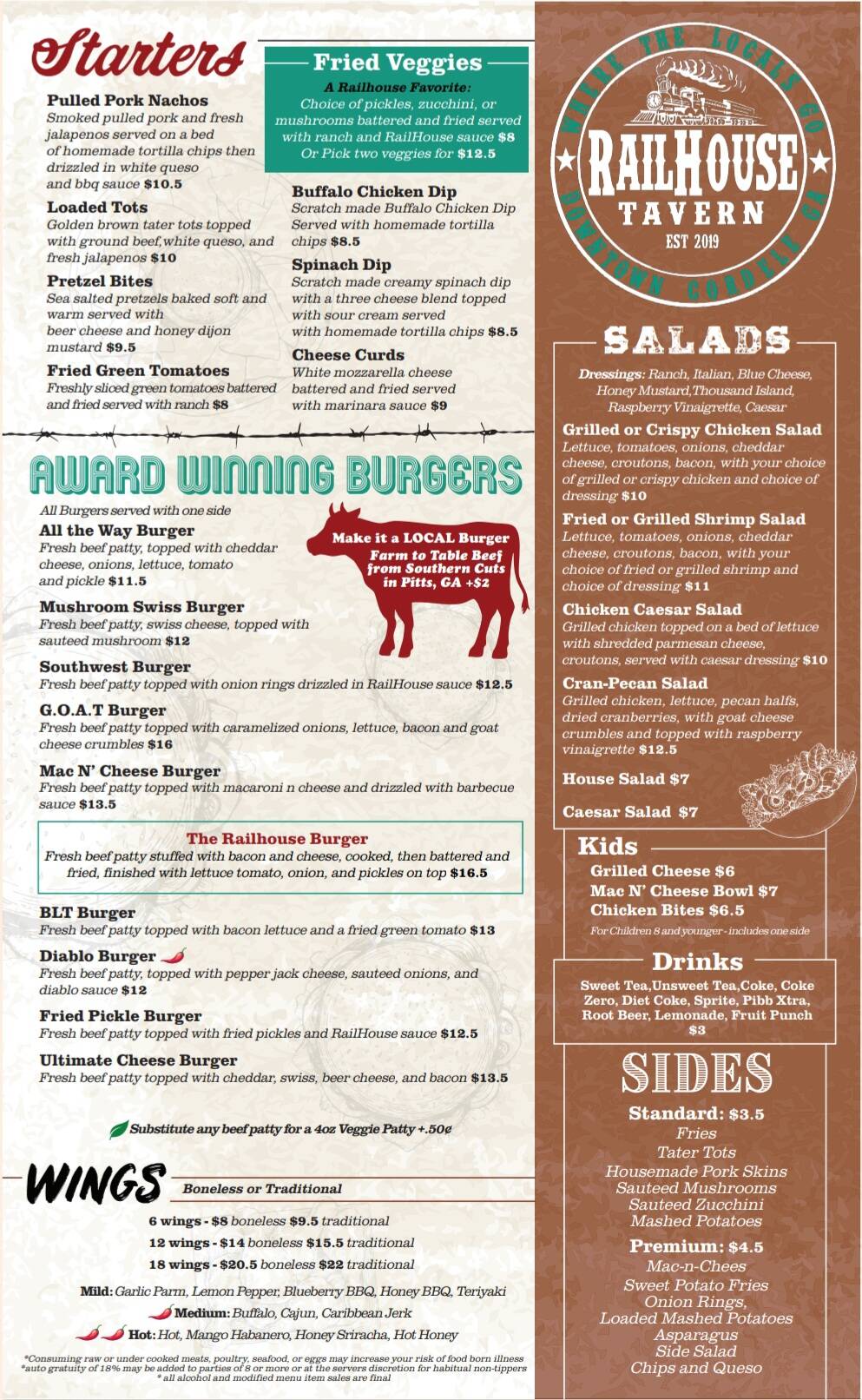 RailHouse Tavern in Cordele, GA