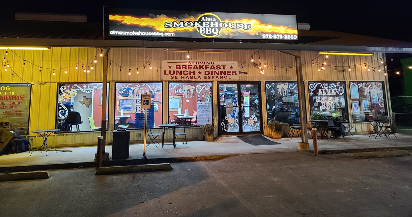 Alma Smokehouse BBQ Alma in Ennis, TX