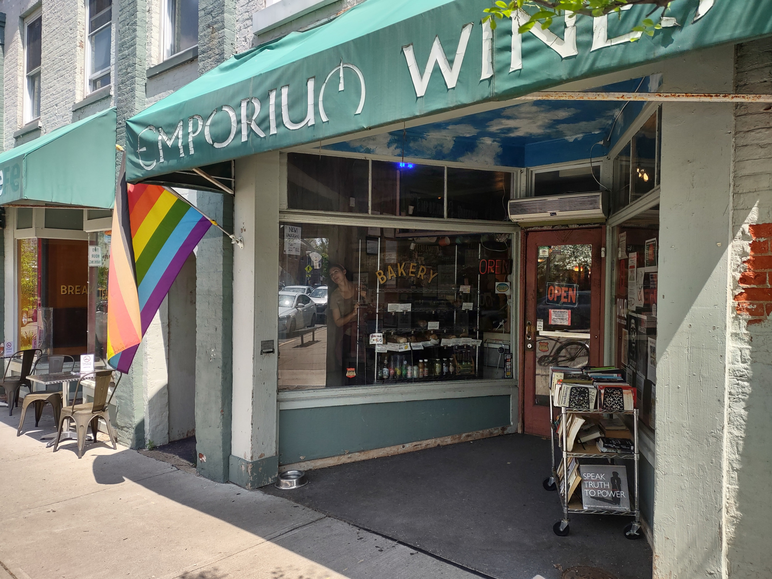 Emporium Wines & Underdog Café in Yellow Springs, OH