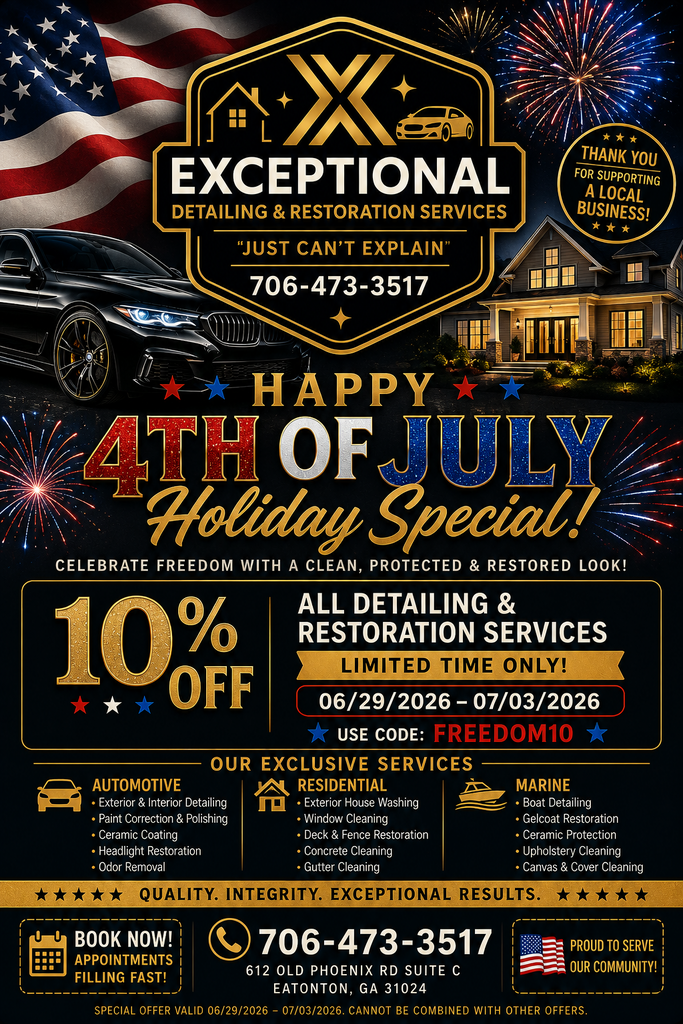Exceptional Detailing & Restoration Services LLC in Eatonton, GA