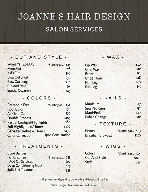 Joanne's Hair Design in Lincolnwood, IL