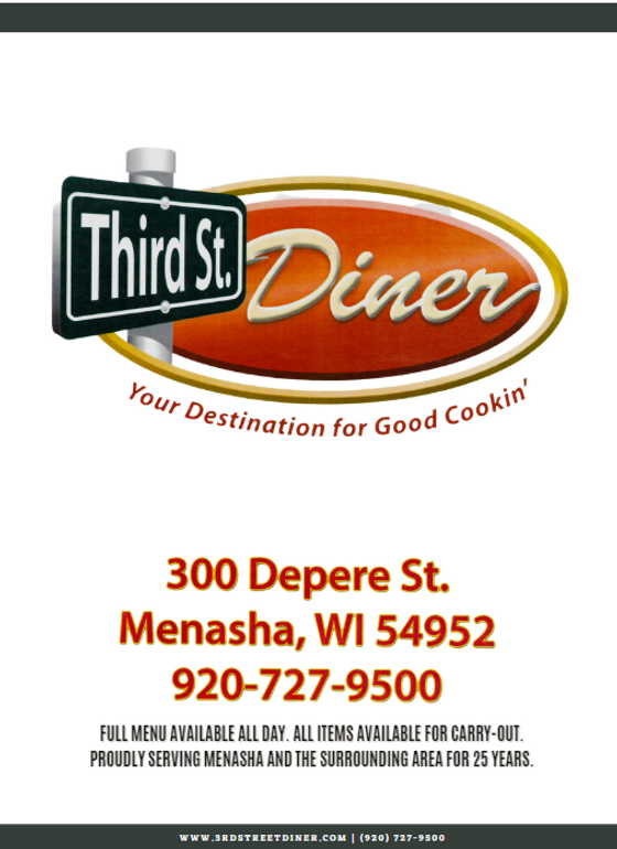 Third Street Diner in Menasha, WI