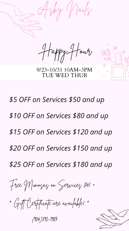 ASky Nails Spa ( 10% off new client & more for our loyalty clients) in Orange Park, FL (3)