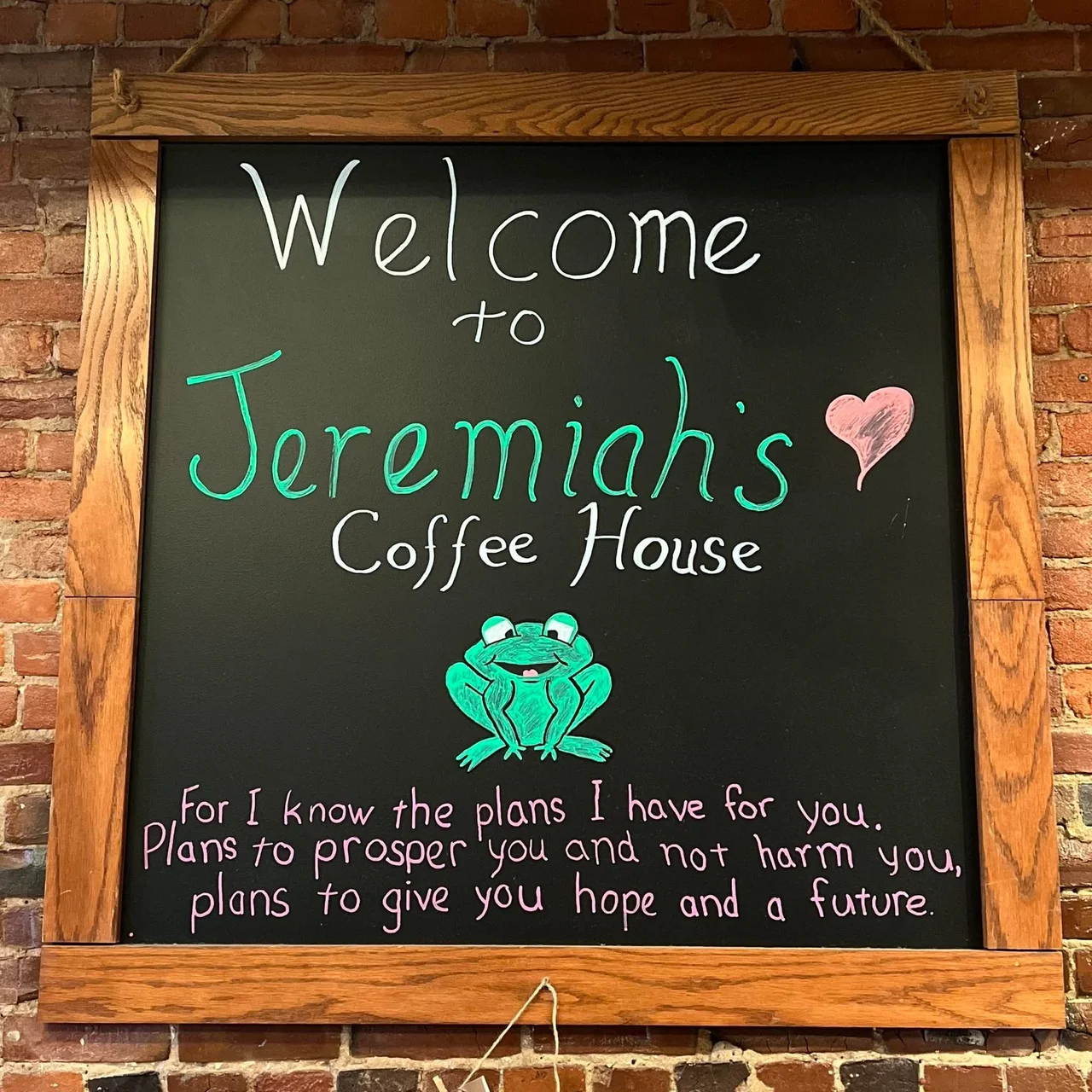 Jeremiah's Coffee House 29:11 in Marietta, OH (2)