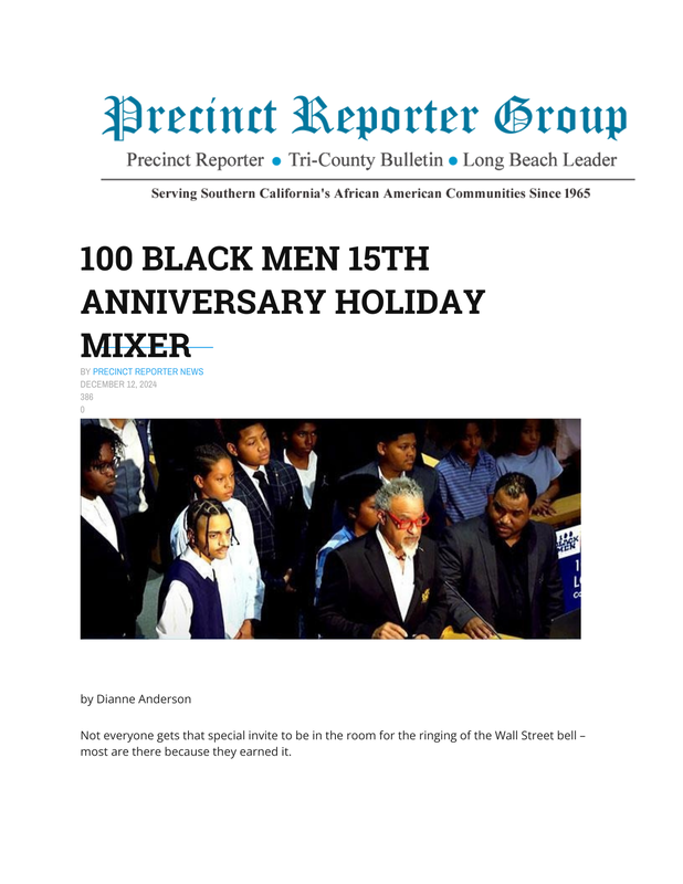 100 Black Men of Long Beach Inc. in Long Beach, CA (2)