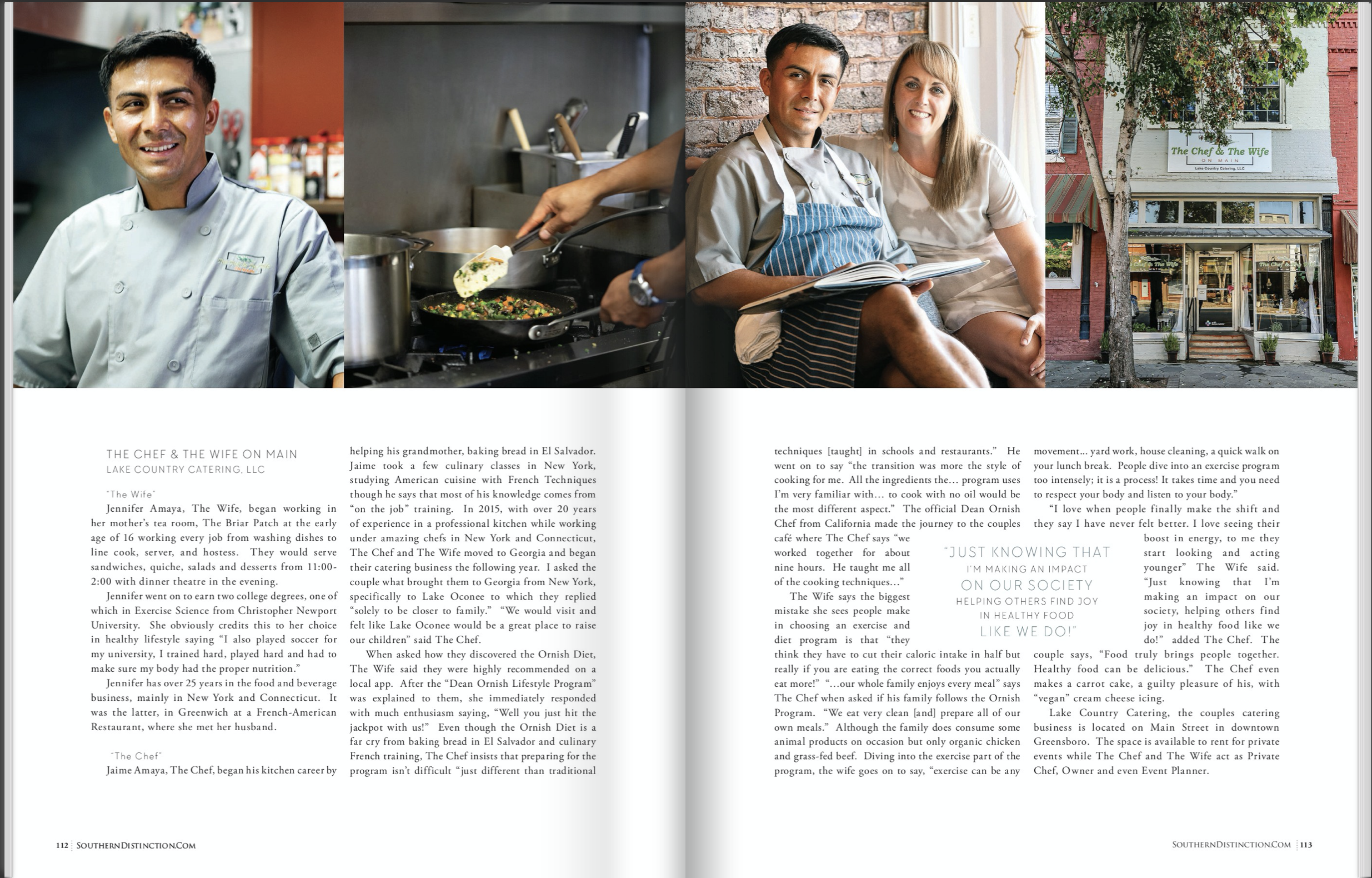 The Chef and the Wife in Greensboro, GA