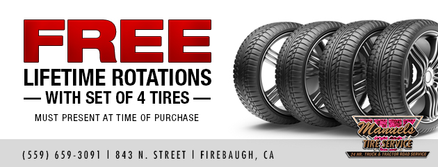 Manuel's Tire Service Inc in Firebaugh, CA