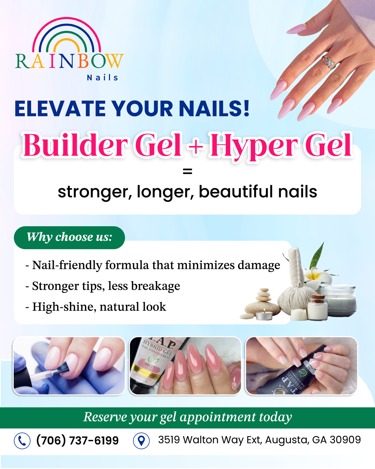 Rainbow Nails in Augusta, GA
