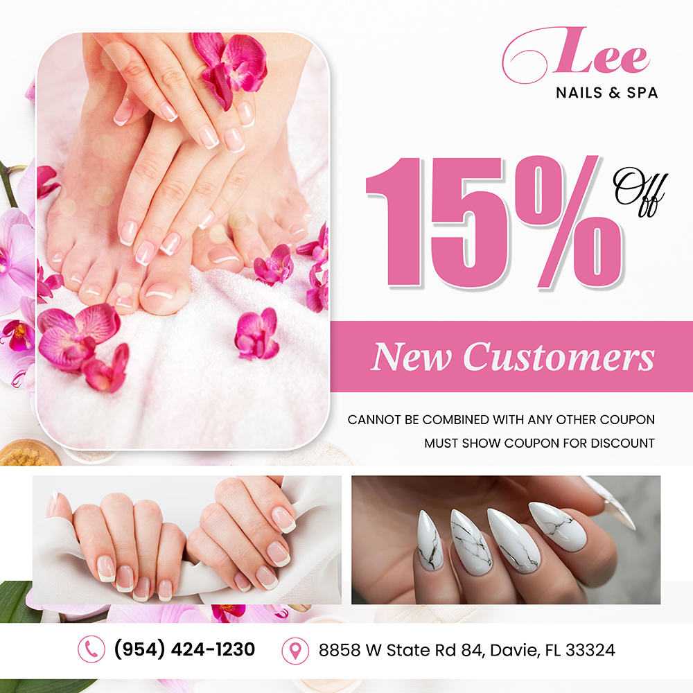 Lee Nails & Spa (15% OFF New Customers) in Davie, FL (5)